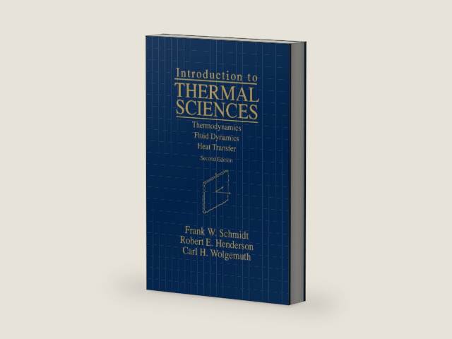 Introduction to Thermal Sciences: Thermodynamics, Fluid Dynamics, Heat Transfer by Frank W. Schmidt | barcode:9780471549390 | source:'9780471549390-right-three-quarter.jpg