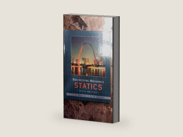 Engineering Mechanics - Statics by J. L. Meriam | barcode:9780471739326 | source:'9780471739326-right-three-quarter.jpg