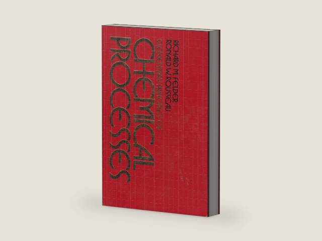 Elementary Principles of Chemical Processes by Richard Mark Felder | barcode:9780471743309 | source:'9780471743309-right-three-quarter.jpg
