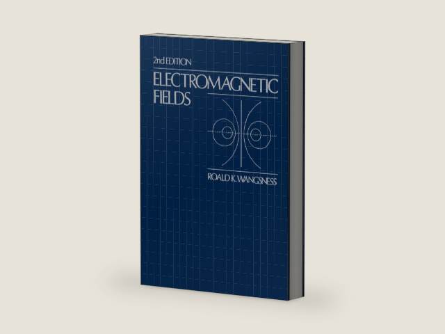 Electromagnetic Fields by Roald K. Wangsness | barcode:9780471811862 | source:'9780471811862-right-three-quarter.jpg