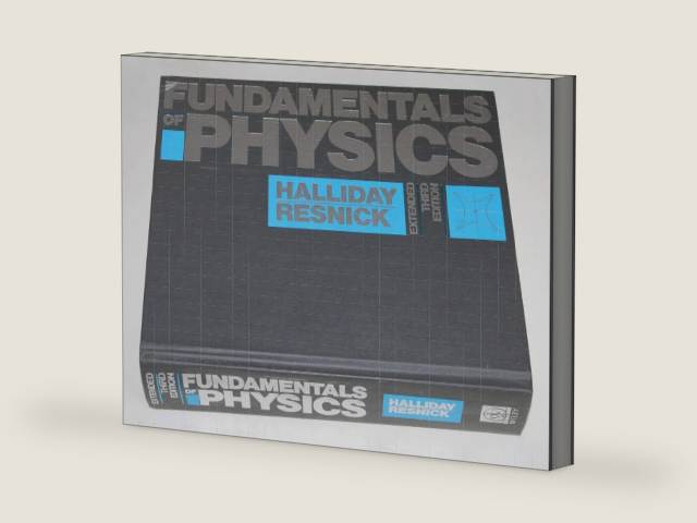 Fundamentals of Physics by David Halliday | barcode:9780471819950 | source:'9780471819950-right-three-quarter.jpg