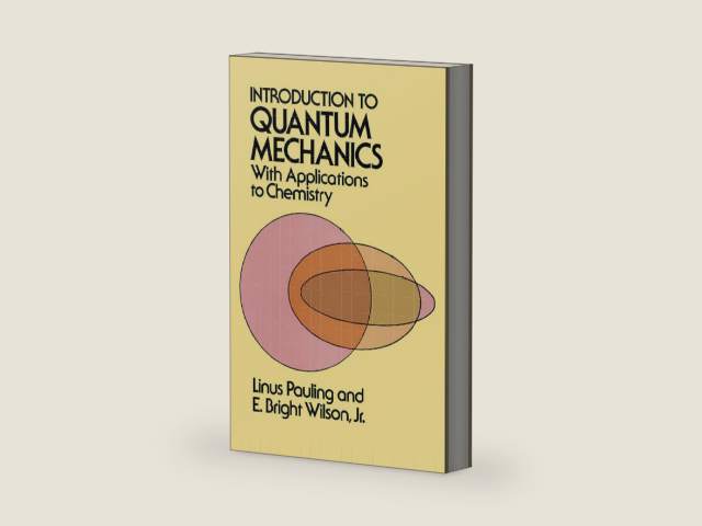 Introduction to Quantum Mechanics with Applications to Chemistry (Dover Books on Physics) by Linus Pauling | barcode:9780486648712 | source:'9780486648712-right-three-quarter.jpg