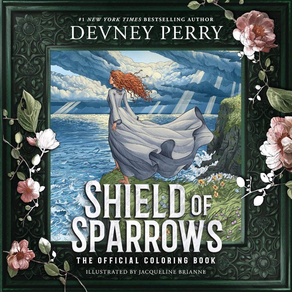 Shield of Sparrows: The Official Coloring Book by Devney Perry | barcode:9780486857084 | source:'9780486857084.jpg
