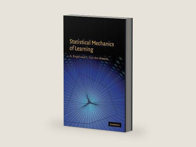 Statistical Mechanics of Learning by A. Engel | barcode:9780511443206 | source:'9780511443206-right-three-quarter.jpg
