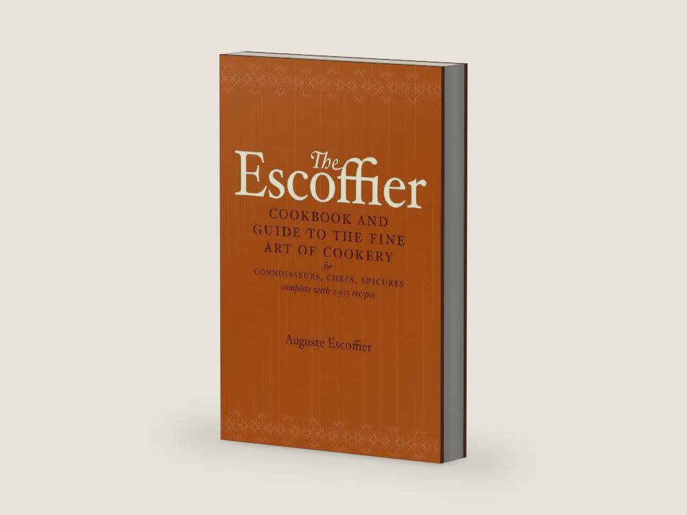 The Escoffier Cookbook and Guide to the Fine Art of Cookery: For Connoisseurs, Chefs, Epicures Complete With 2973 Recipes by Auguste Escoffier | barcode:9780517506622 | source:'9780517506622-right-three-quarter.jpg