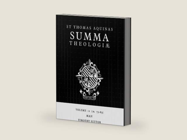 Summa Theologiae: Volume 11, Man: 1a. 75-83 by Thomas Aquinas | barcode:9780521029193 | source:'9780521029193-right-three-quarter.jpg