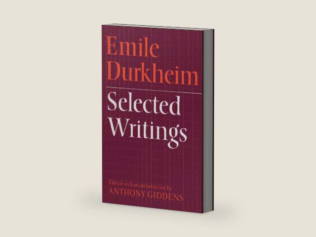 Emile Durkheim: Selected Writings by Emile Durkheim | barcode:9780521097123 | source:'9780521097123-right-three-quarter.jpg