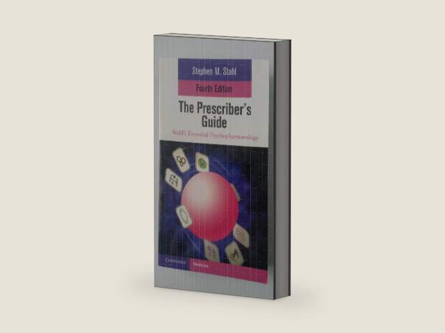 The Prescriber's Guide by Stephen M. Stahl | barcode:9780521173643 | source:'9780521173643-right-three-quarter.jpg