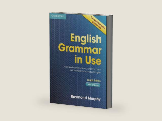 English Grammar in Use: A Self-Study Reference and Practice Book for Intermediate Learners of English - with Answers by Raymond Murphy | barcode:9780521189064 | source:'9780521189064-right-three-quarter.jpg