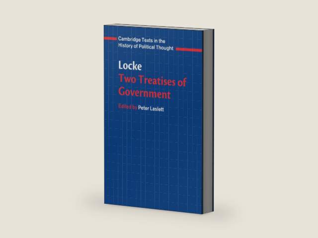 Locke: Two Treatises of Government (Cambridge Texts in the History of Political Thought) by John Locke | barcode:9780521357302 | source:'9780521357302-right-three-quarter.jpg