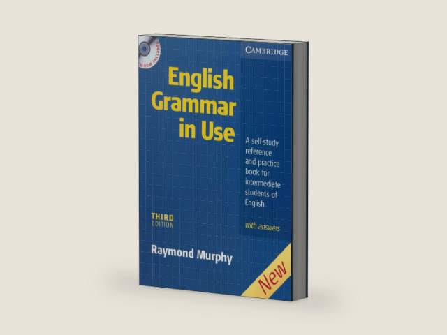English Grammar in Use: A Self-study Reference and Practice Book for Intermediate Learners of English - with Answers by Raymond Murphy | barcode:9780521537629 | source:'9780521537629-right-three-quarter.jpg