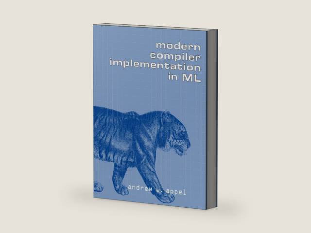 Modern Compiler Implementation in ML (Volume 0) by Andrew W. Appel | barcode:9780521607643 | source:'9780521607643-right-three-quarter.jpg