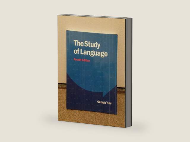 The Study of Language by George Yule | barcode:9780521749220 | source:'9780521749220-right-three-quarter.jpg