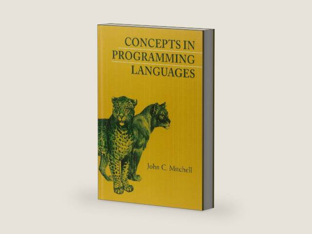 Concepts in Programming Languages by John C. Mitchell | barcode:9780521780988 | source:'9780521780988-right-three-quarter.jpg