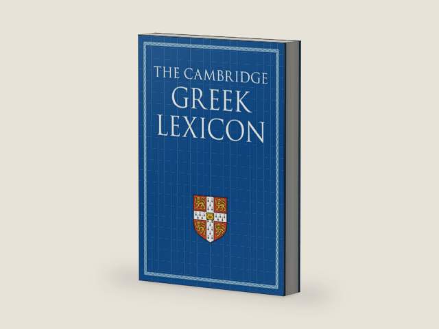 The Cambridge Greek Lexicon 2 Volume Hardback Set by Faculty of Classics | barcode:9780521826808 | source:'9780521826808-right-three-quarter.jpg