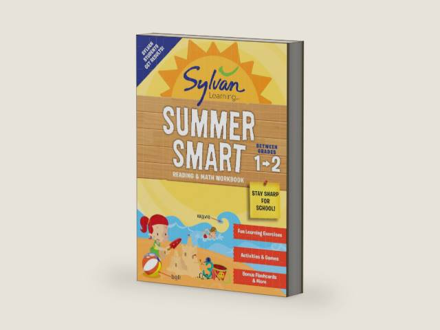 Sylvan Summer Smart Workbook: Between Grades 1 & 2 by Sylvan Learning | barcode:9780525569183 | source:'9780525569183-right-three-quarter.jpg
