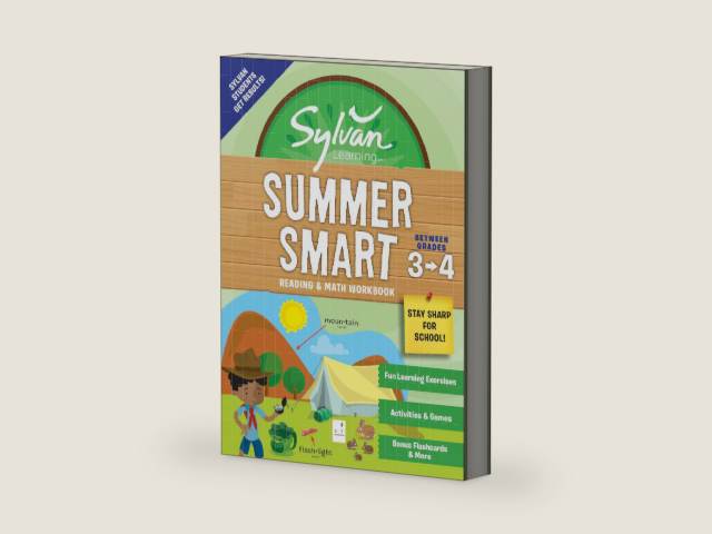 Sylvan Summer Smart Workbook: Between Grades 3 & 4 by Sylvan Learning | barcode:9780525569206 | source:'9780525569206-right-three-quarter.jpg