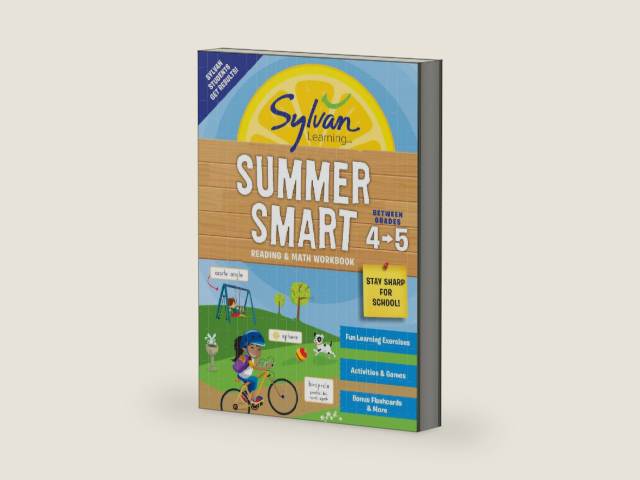 Sylvan Summer Smart Workbook: Between Grades 4 & 5 by Sylvan Learning | barcode:9780525569213 | source:'9780525569213-right-three-quarter.jpg