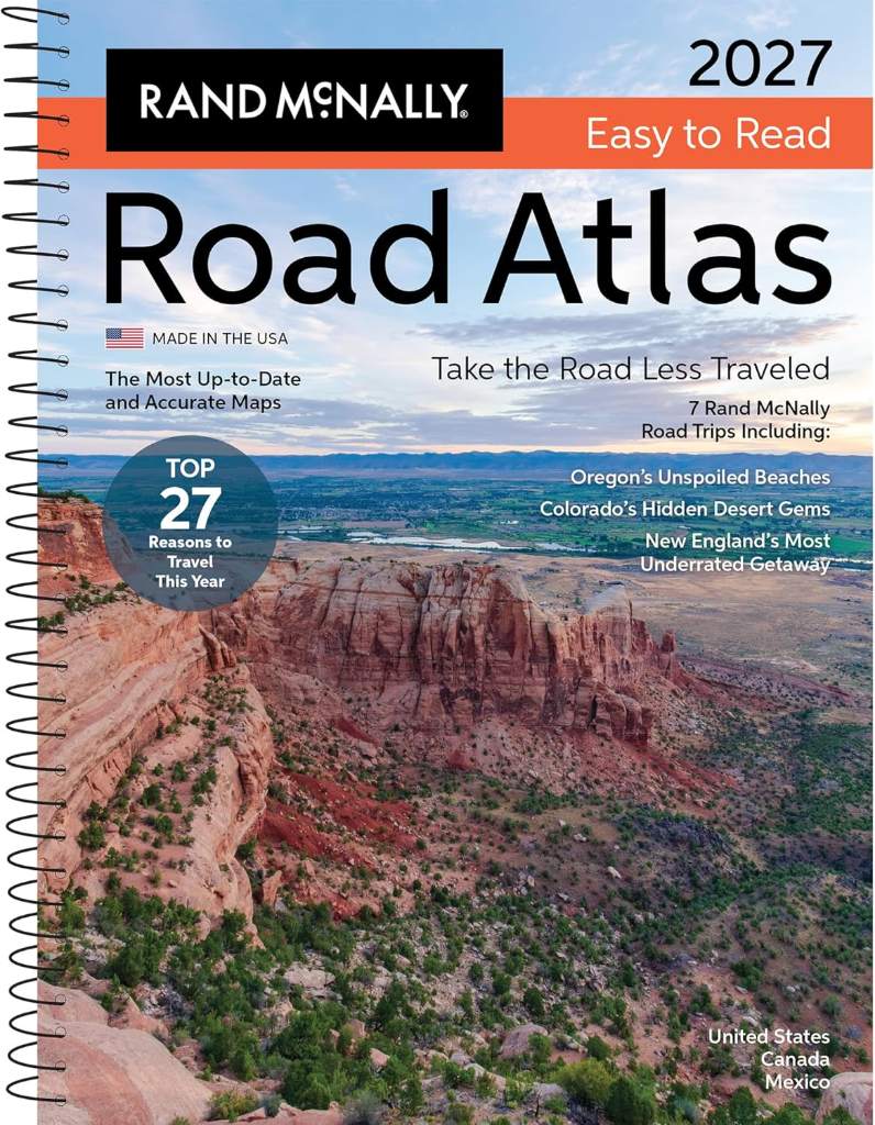 Rand McNally 2027 Easy to Read Midsize Road Atlas by Rand McNally | barcode:9780528029516 | source:'9780528029516.jpg
