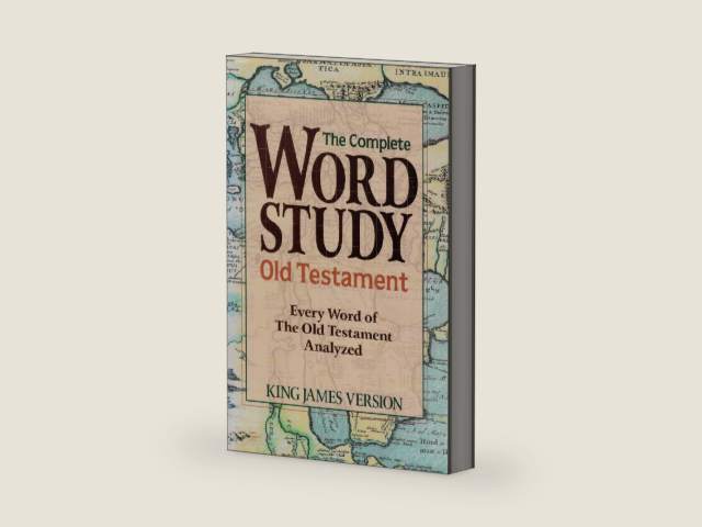 The Complete Word Study Old Testament ; King James Version (Every word of the Old Testament analyzed) by Spiros Zodhiates | barcode:9780529100580 | source:'9780529100580-right-three-quarter.jpg