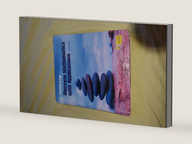 Discrete Mathematics With Applications With Infotrac by Susanna S. Epp | barcode:9780534359454 | source:'9780534359454-right-three-quarter.jpg
