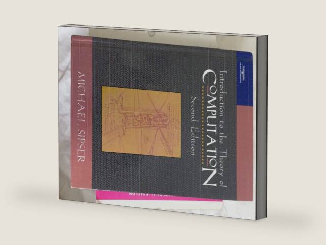 Introduction to the Theory of Computation by Michael Sipser | barcode:9780534950972 | source:'9780534950972-right-three-quarter.jpg