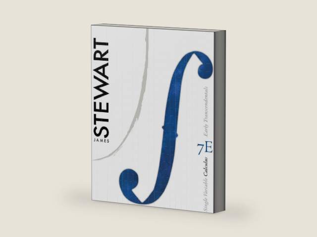 Single Variable Calculus: Early Transcendentals by James Stewart | barcode:9780538498678 | source:'9780538498678-right-three-quarter.jpg