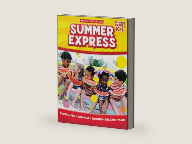 Summer Express Between Kindergarten and First Grade by Scholastic | barcode:9780545226905 | source:'9780545226905-right-three-quarter.jpg