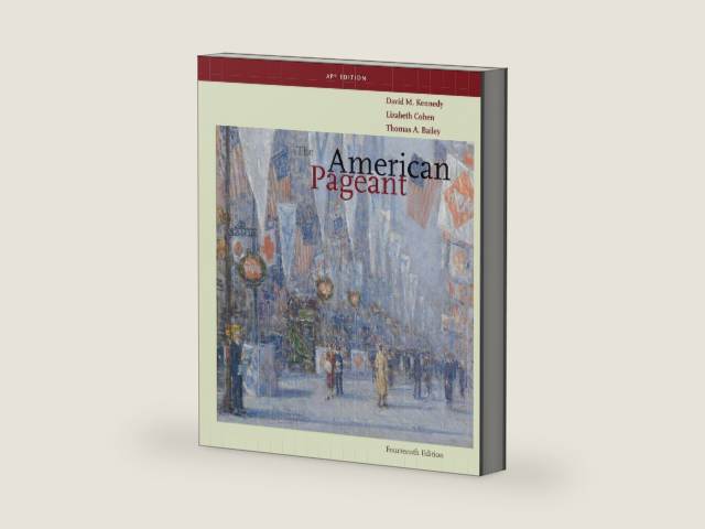 The American Pageant: A History of the American People, AP Edition by David A. Kennedy | barcode:9780547166629 | source:'9780547166629-right-three-quarter.jpg