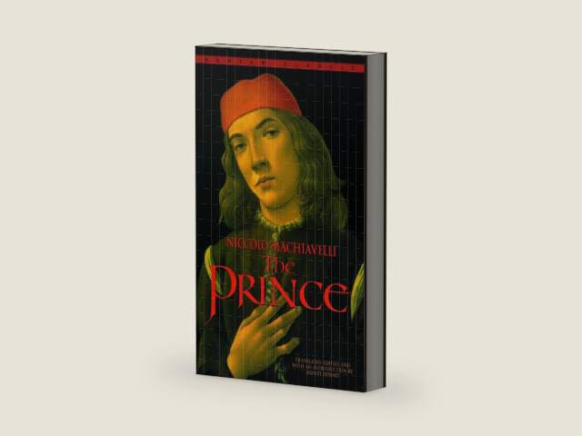 The Prince (Bantam Classics) by Niccolo Machiavelli | barcode:9780553212785 | source:'9780553212785-right-three-quarter.jpg