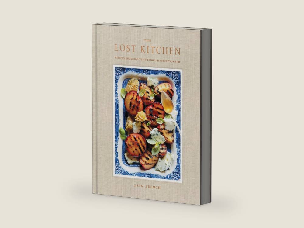 The Lost Kitchen: Recipes and a Good Life Found in Freedom, Maine: A Cookbook by Erin French | barcode:9780553448436 | source:'9780553448436-right-three-quarter.jpg