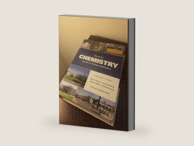 General Chemistry Principles and Modern Applications (Custom Edition, University of California at Davis) by Ralph H. Petrucci | barcode:9780558766849 | source:'9780558766849-right-three-quarter.jpg