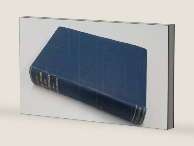 A Manual Greek Lexicon of the New Testament by George Abbott-Smith | barcode:9780567010018 | source:'9780567010018-right-three-quarter.jpg