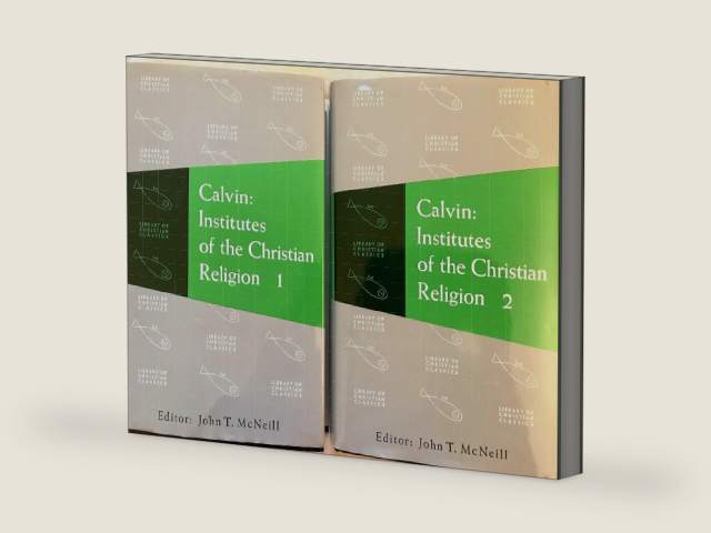 Calvin: Institutes of the Christian Religion by John Calvin | barcode:9780567097378 | source:'9780567097378-right-three-quarter.jpg
