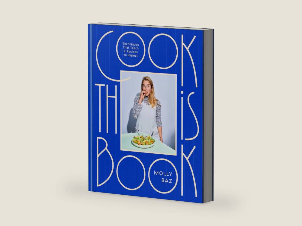 Cook This Book: Techniques That Teach and Recipes to Repeat: A Cookbook by Molly Baz | barcode:9780593138274 | source:'9780593138274-right-three-quarter.jpg