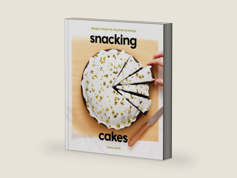 Snacking Cakes: Simple Treats for Anytime Cravings: A Baking Book by Yossy Arefi | barcode:9780593139660 | source:'9780593139660-right-three-quarter.jpg