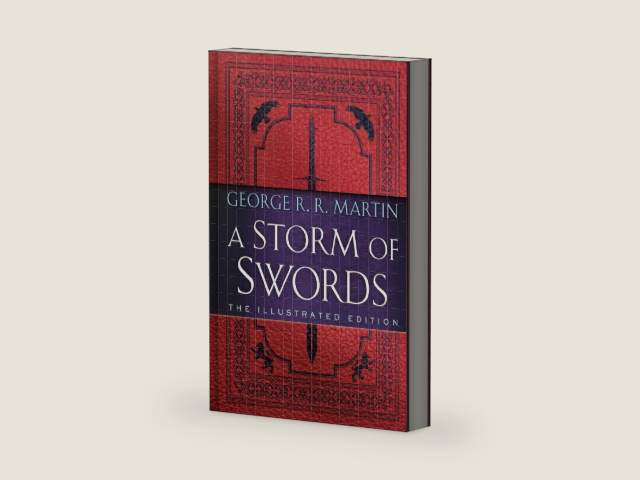 A Storm of Swords: The Illustrated Edition (A Song of Ice and Fire Illustrated Edition) by George R. R. Martin | barcode:9780593158951 | source:'9780593158951-right-three-quarter.jpg