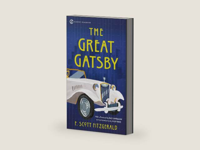 The Great Gatsby by F. Scott Fitzgerald | barcode:9780593201060 | source:'9780593201060-right-three-quarter.jpg