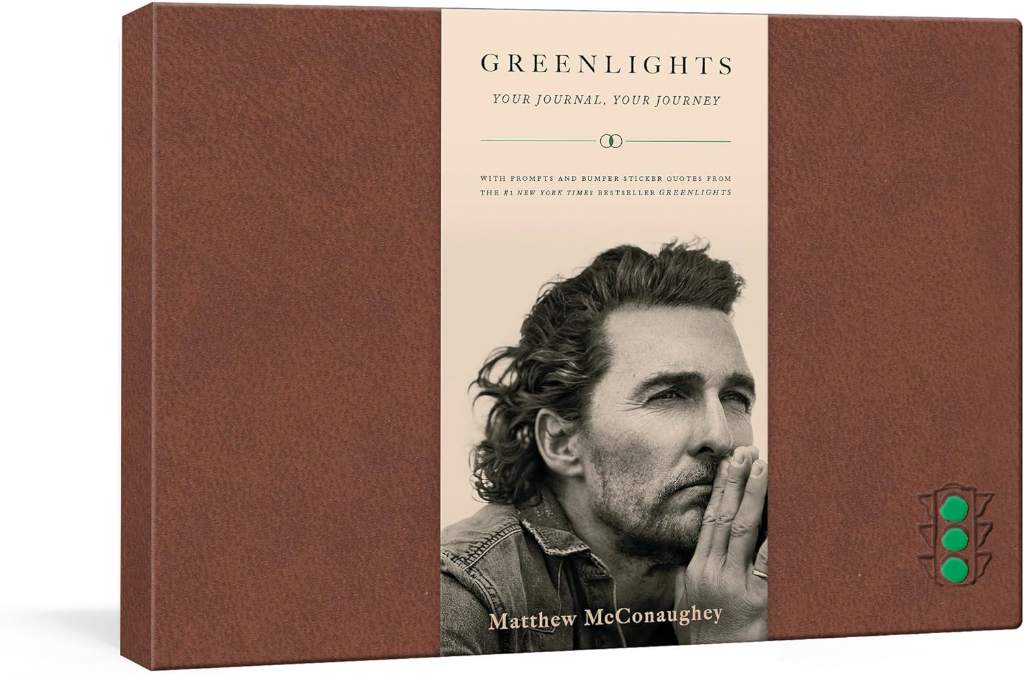 Greenlights: Your Journal, Your Journey by Matthew McConaughey | barcode:9780593235478 | source:'9780593235478.jpg