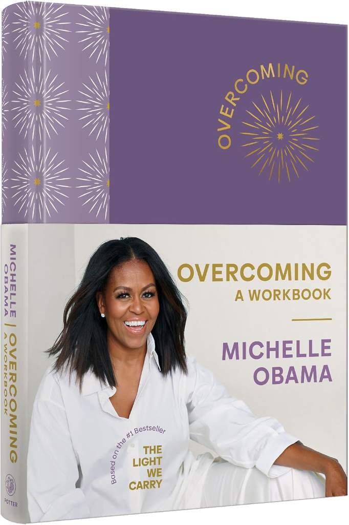 Overcoming: A Workbook by Michelle Obama | barcode:9780593237496 | source:'9780593237496.jpg