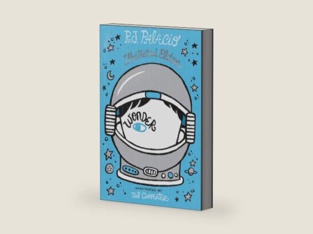 Wonder: Illustrated Edition by R. J. Palacio | barcode:9780593378175 | source:'9780593378175-right-three-quarter.jpg