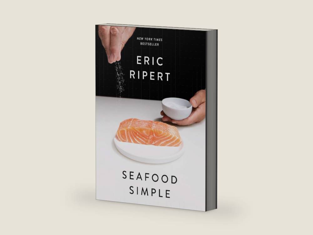 Seafood Simple: A Cookbook by Eric Ripert | barcode:9780593449523 | source:'9780593449523-right-three-quarter.jpg