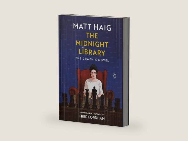 The Midnight Library: The Graphic Novel (The Midnight World) by Matt Haig | barcode:9780593513231 | source:'9780593513231-right-three-quarter.jpg
