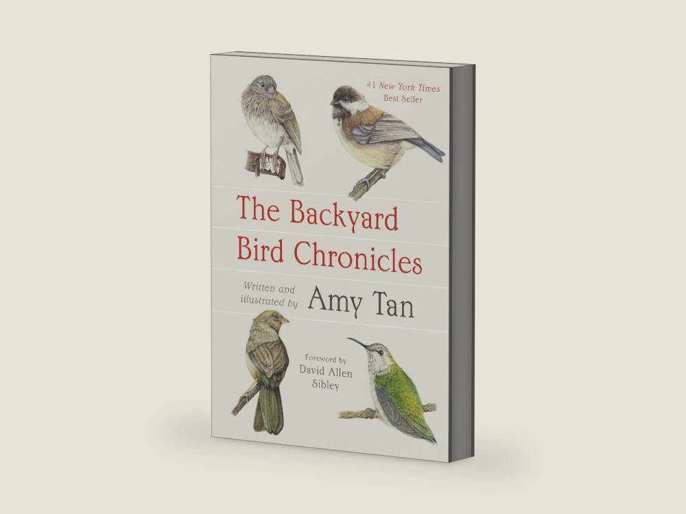 The Backyard Bird Chronicles by Amy Tan | barcode:9780593536131 | source:'9780593536131-right-three-quarter.jpg