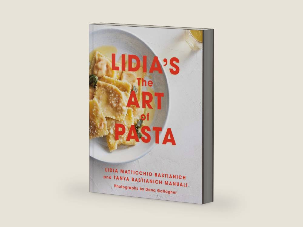 Lidia's The Art of Pasta: An Italian Cookbook by Lidia Matticchio Bastianich | barcode:9780593537008 | source:'9780593537008-right-three-quarter.jpg