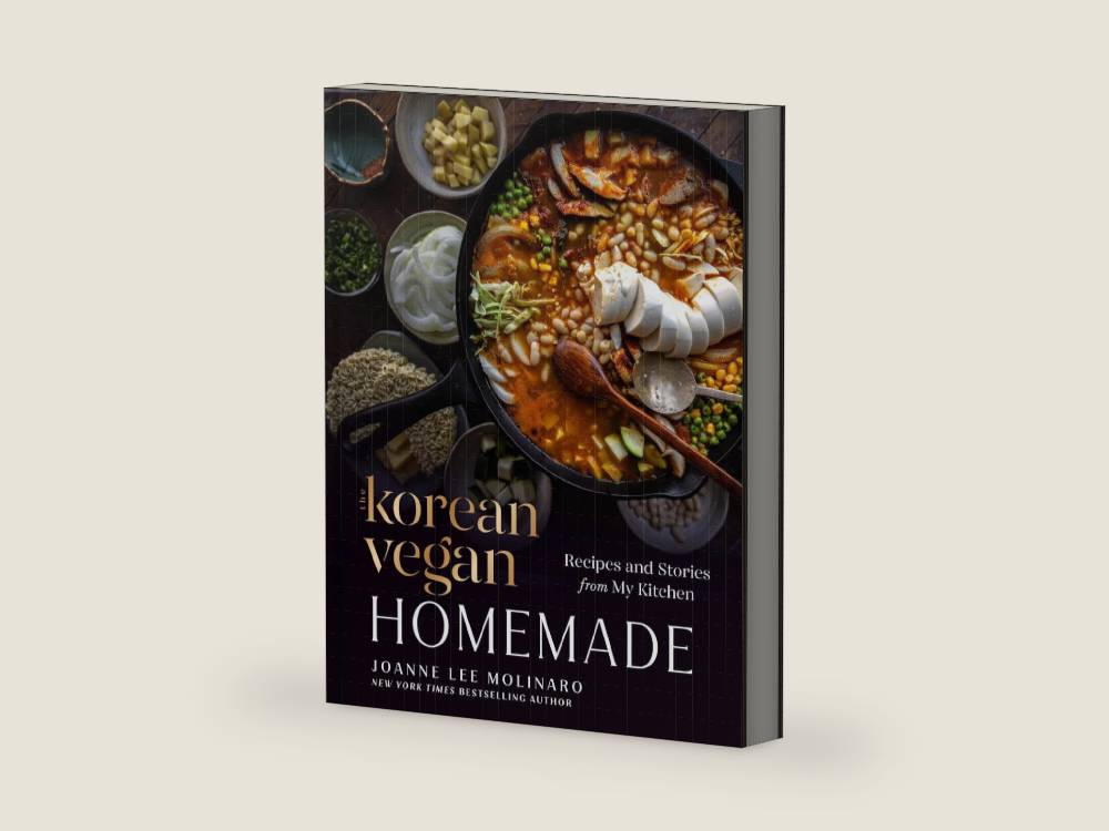 The Korean Vegan: Homemade: Recipes and Stories from My Kitchen by Joanne Lee Molinaro | barcode:9780593541296 | source:'9780593541296-right-three-quarter.jpg