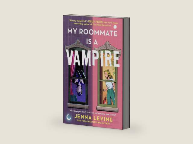 My Roommate Is a Vampire (My Vampires Book 1) by Jenna Levine | barcode:9780593548929 | source:'9780593548929-right-three-quarter.jpg