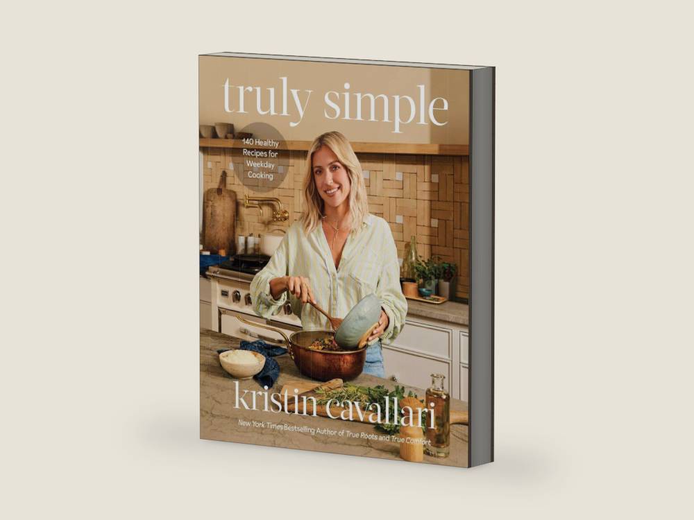 Truly Simple: 140 Healthy Recipes for Weekday Cooking: A Cookbook by Kristin Cavallari | barcode:9780593578780 | source:'9780593578780-right-three-quarter.jpg