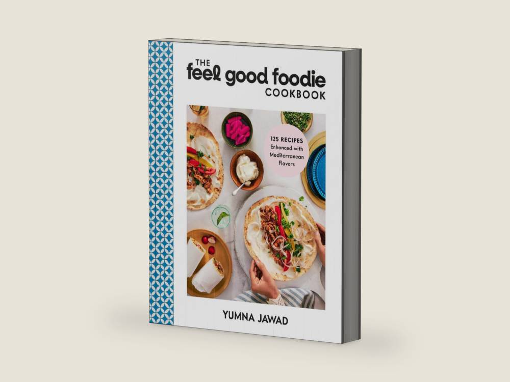 The Feel Good Foodie Cookbook: 125 Recipes Enhanced with Mediterranean Flavors by Yumna Jawad | barcode:9780593579503 | source:'9780593579503-right-three-quarter.jpg