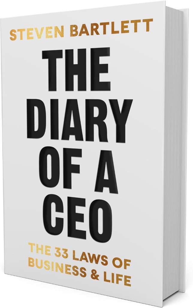 The Diary of a CEO: The 33 Laws of Business and Life by Steven Bartlett | barcode:9780593715833 | source:'9780593715833.jpg